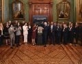 La Presidenta Claudia Sheinbaum se mostró emocionada con la revelación de la Copa. X/Claudiashein