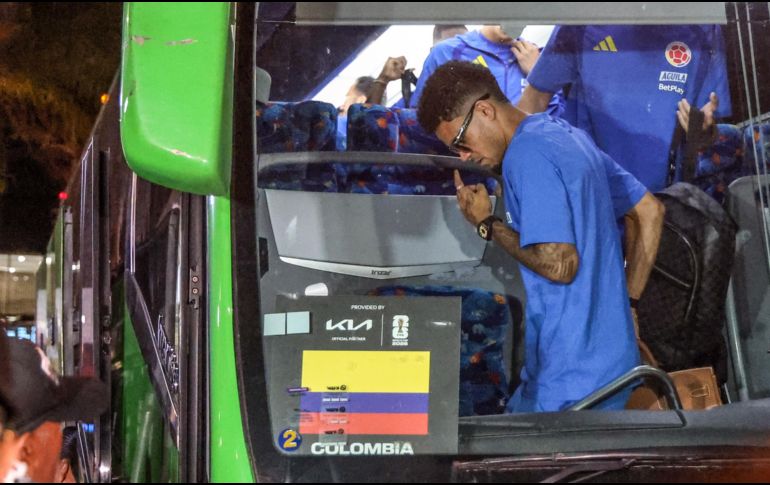 Luis Díaz, James Rodríguez y Camilo Vargas desataron la euforia de cientos de seguidores durante la llegada del combinado cafetalero. IMAGO7.