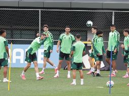 Jugadores de la Selección Nacional de México en el entrenamiento previo a la inauguración de la Copa Mundial de la FIFA 2026. XINHUA/F. Cañedo