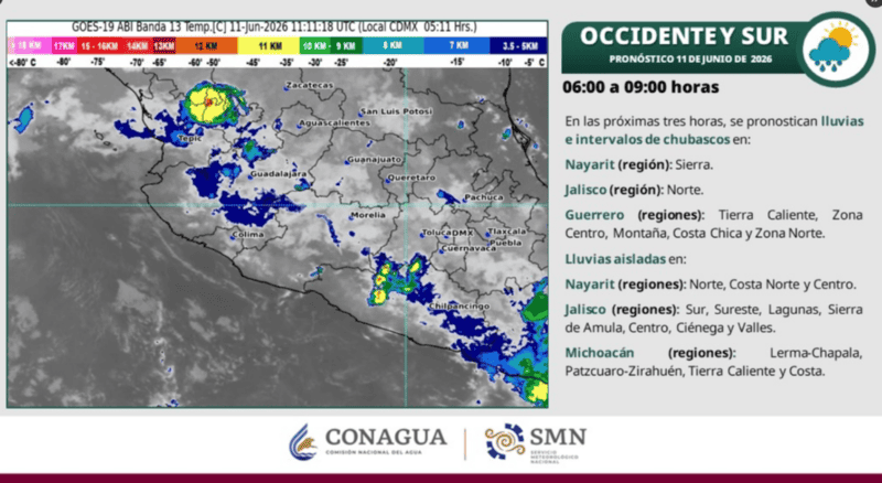 &nbsp;X / @conagua_clima