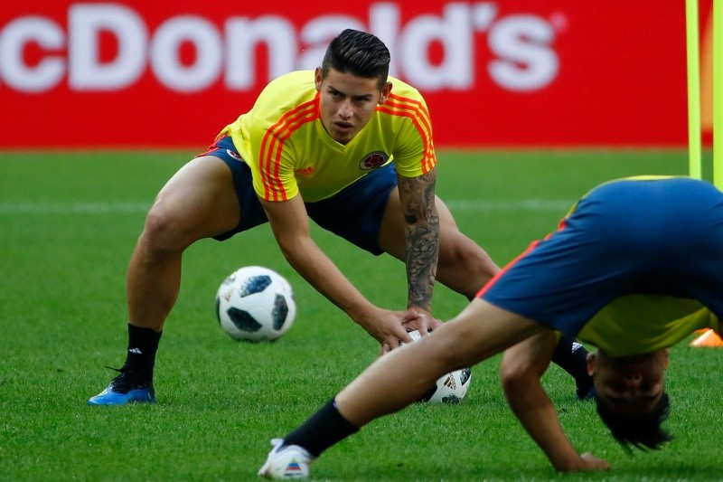 James Rodríguez. EFE / ARCHIVO