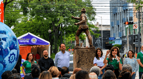 La obra en Chapultepec incluyó la renovación de cuatro camellones, nuevo mobiliario urbano, iluminación, áreas verdes y la incorporación del mosaico Guadalajara. EL INFORMADOR/ARCHIVO