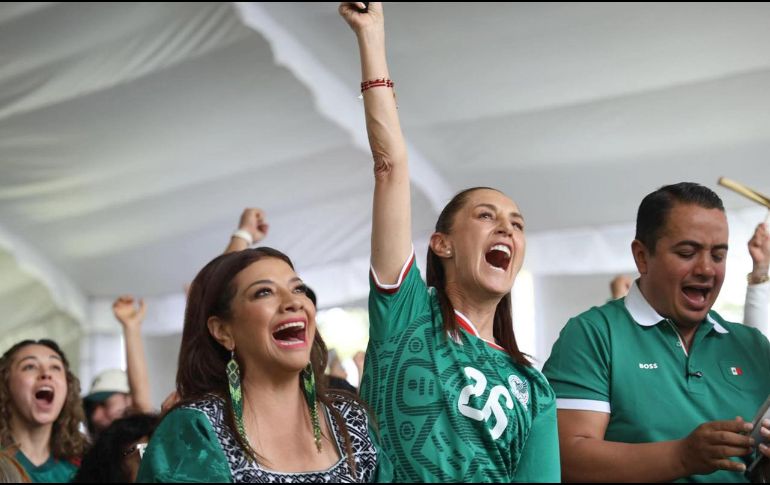 Aunque previamente había manifestado su intención de ver el inicio del Mundial desde este lugar, Sheinbaum decidió no asistir al Zócalo de la Ciudad de México. ESPECIAL/Presidencia de México