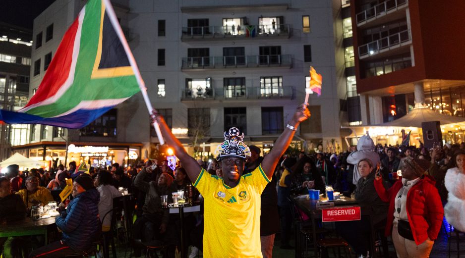 Aunque puede parecer una expresión sencilla, el apodo de la Selección sudafricana se convirtió en un símbolo de orgullo nacional. EFE/K. Ludbrook