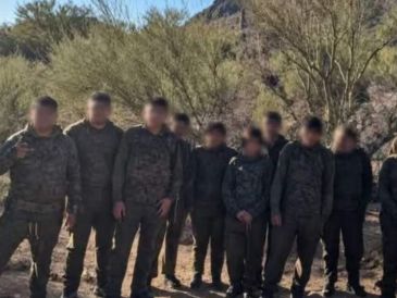 Los detenidos, en su mayoría de nacionalidad mexicana y centroamericana, fueron puestos a disposición del Instituto Nacional de Migración. ESPECIAL
