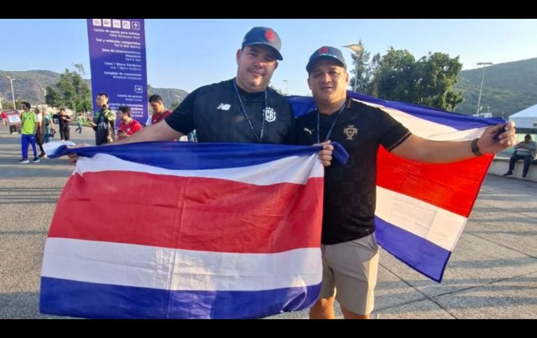 Richard y Jimmy se quedaron asombrados por la seguridad que hay en Guadalajara, así como la calidad de las instalaciones del Estadio local. EL INFORMADOR/A. Rodríguez