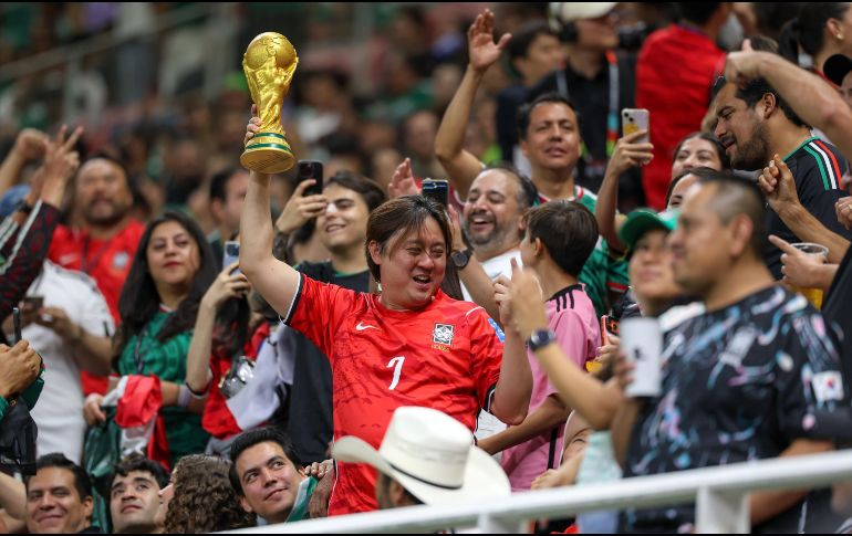 Celebración del primer juego en el Estadio Guadalajara entre Corea del Sur y Chequia durante el Mundial 2026. EL INFORMADOR/ A. Navarro