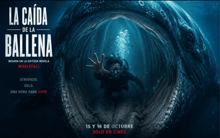 Con una premisa tan inusual como inquietante, La Caída de la Ballena se perfila como una de las propuestas más originales para los amantes del suspenso.  ESPECIAL/20THCENTURY