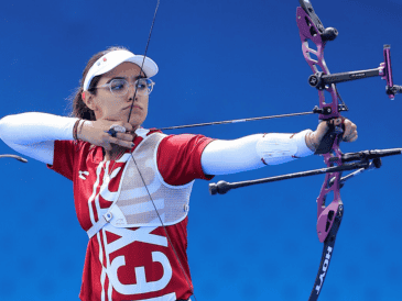 Medallista olímpica Ana Paula Vázquez. COMITÉ OLÍMPICO MEXICANO