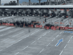 La protesta de los manifestantes de Ayotzinapa se enmarca en una crisis de desapariciones que sigue agravándose en el país. X/@GN_Carreteras Guardia Nacional Carreteras