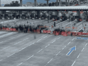 La protesta de los manifestantes de Ayotzinapa se enmarca en una crisis de desapariciones que sigue agravándose en el país. X/@GN_Carreteras Guardia Nacional Carreteras