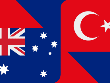 Australia y Turquía se enfrentarán este sábado 13 de junio. CANVA