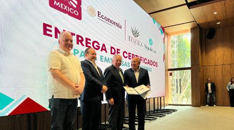 Autoridades destacaron que el reconocimiento Hecho en México permitirá impulsar las exportaciones del sector. ESPECIAL