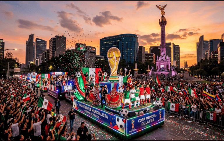 El Gran Desfile Mundialista llega en un momento de máxima euforia para los aficionados, justo después de la histórica inauguración del torneo el jueves 11 de junio. GEMINI AI