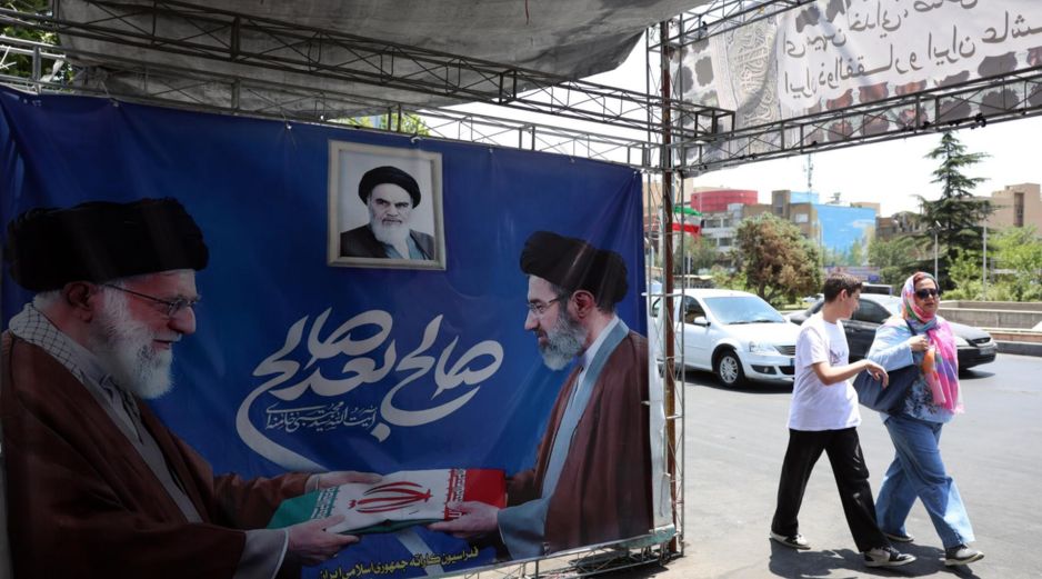 Jamenei será sepultado en el santuario del imán Reza, en Mashhad, al noreste de Irán. EFE/A. Taherkenareh
