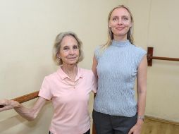 Doris Topete e Iryna Melnyk. Alistan una función de ballet en beneficio de Ucrania. EL INFORMADOR/A. Navarro