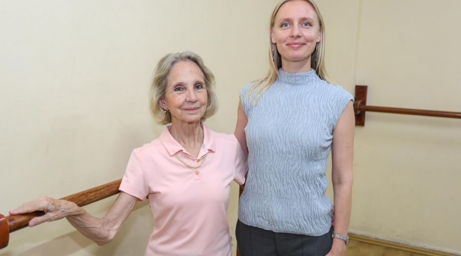 Doris Topete e Iryna Melnyk. Alistan una función de ballet en beneficio de Ucrania. EL INFORMADOR/A. Navarro