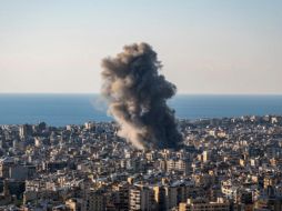 Este domingo, Israel lanzó nuevos ataques contra el barrio Dahye de Beirut, en el Líbano. EFE/E. Gutiérrez