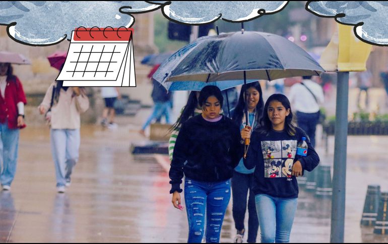 Guadalajara prevé lluvias para los próximos días; revisa el pronóstico completo y planifica tu inicio de semana. EL INFORMADOR / ARCHIVO