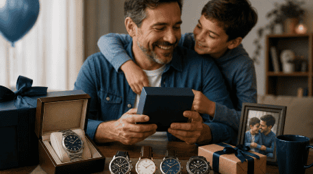 Este 21 de junio, un reloj puede convertirse en el detalle perfecto para celebrar a papá con un obsequio práctico, elegante y duradero, sin necesidad de gastar una fortuna. IA
