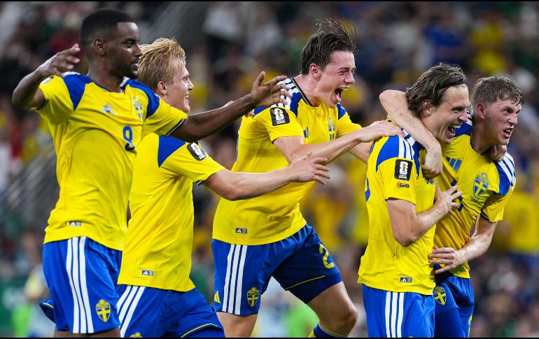 Suecia debutó con una contundente victoria de 5-1 sobre Túnez y se colocó entre los líderes del Grupo F. IMAGO7.