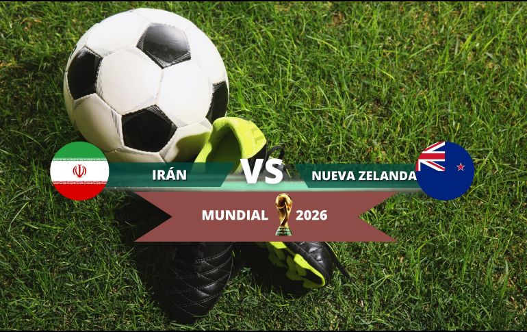 Con tres puntos en juego desde el inicio de la competencia, Irán y Nueva Zelanda buscarán dar un paso importante dentro del Grupo G. ESPECIAL / CANVA