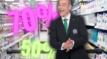 La campaña de Julio Regalado en Soriana presenta descuentos de hasta el 70% en productos seleccionados. ESPECIAL/Canva/Soriana