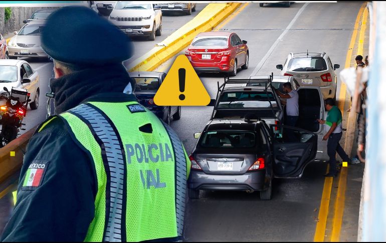 Secretaría de Transporte tomará acciones para reducir la incidencia de percances viales. EL INFORMADOR / ARCHIVO / ESPECIAL / FACEBOOK Policía Vial Jalisco