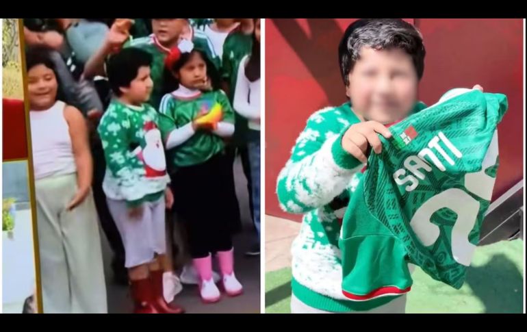 Además de la camiseta de la Selección, Santi podrá acudir a uno de los partidos que se disputarán en el Estadio Ciudad de México. SUN/ESPECIAL