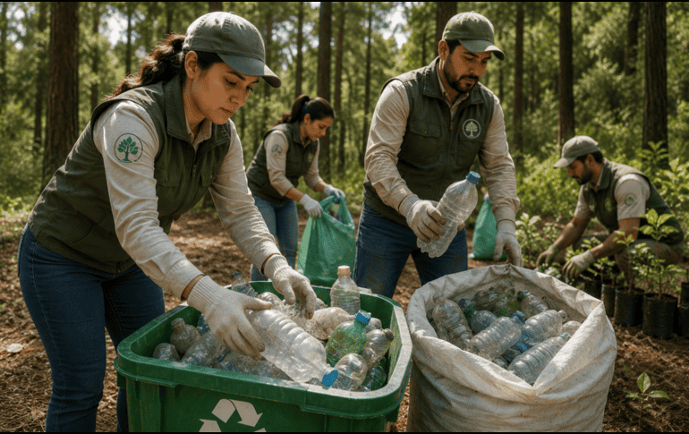 El proyecto registrado dentro de esta estrategia, impulsará la recuperación de residuos plásticos para fomentar su aprovechamiento responsable. IA