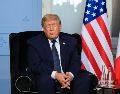 Donald Trump recurrió a su red social para hacer una aclaración importante sobre Irán. EFE/L. Marin