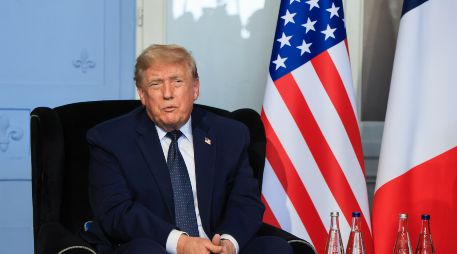 Donald Trump recurrió a su red social para hacer una aclaración importante sobre Irán. EFE/L. Marin