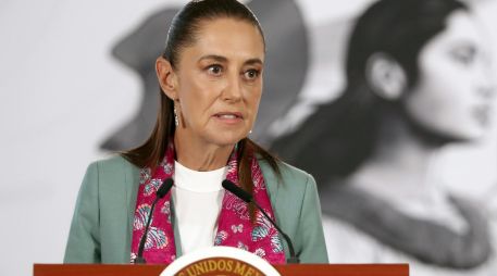 Sheinbaum señaló que la solicitud recibida por el Gobierno mexicano corresponde a una petición de “detención urgente con fines de extradición” y no a un juicio formal de extradición. EFE/M. Guzmán