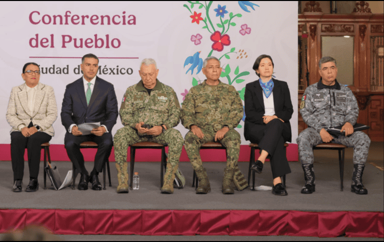 La Presidenta extendió una felicitación para los miembros del Gabinete por los resultados en seguridad, entre ellos a Omar García Harfuch y a Rosa Icela Rodríguez. X / @OHarfuch