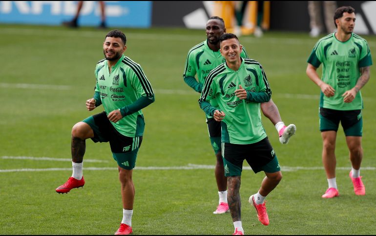 México busca este jueves una victoria que lo consolide al frente del Grupo A del Mundial 2026. EFE / Isaac Esquivel