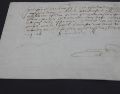 El archivo recuperado corresponde a un libramiento de pago emitido el 20 de febrero de 1527 con la firma de Hernán Cortés. GOBIERNO DE MÉXICO