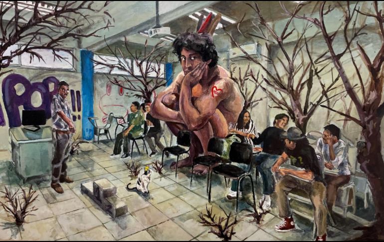 La bienal también representa una forma de preservar la memoria de José Atanasio Monroy Rodríguez, pintor jalisciense cuya obra permanece en algunos de los espacios más representativos del estado. ESPECIAL