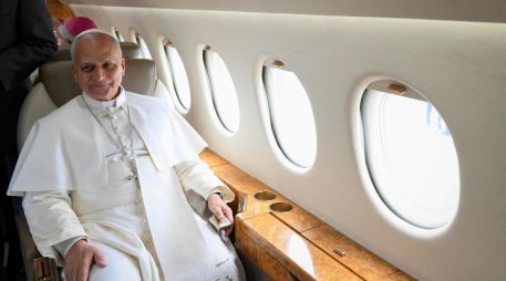 En el primer año de su pontificado, León XIV ha viajado además a Turquía y Líbano, a cuatro países africanos y al Principado de Mónaco. EFE/EPA/Vaticano