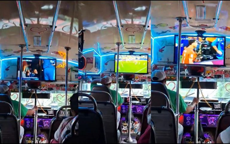 El video del conductor generó opiniones divididas entre quienes celebraron su creatividad y quienes cuestionaron la seguridad. CAPTURA DE PANTALLA/X/ESPECIAL