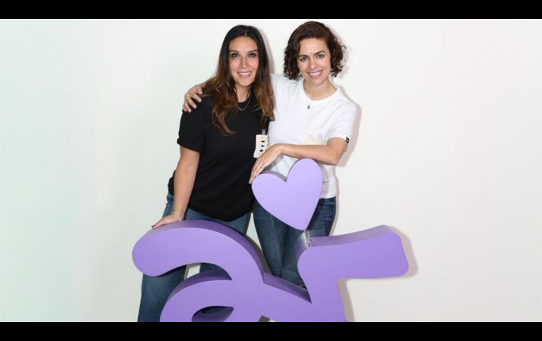 Mariana Wenzel y Verónica Flores se unieron para impulsar Fuera de Lugar. CORTESÍA