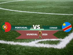 Portugal y la República Democrática del Congo se medirán este miércoles 17 de junio de 2026 en un encuentro correspondiente a la fase de grupos de la Copa Mundial de la FIFA. ESPECIAL / CANVA