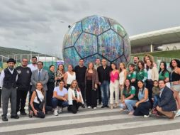El Balón Monumental surgió a partir de una iniciativa de Mujeres Empoderadas AC. EL INFORMADOR/R. Bobadilla