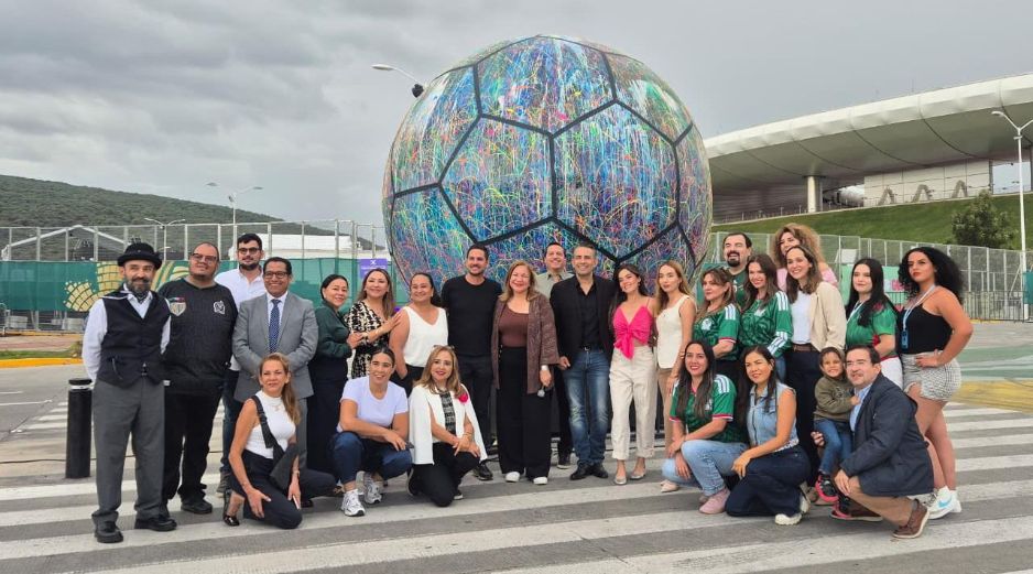 El Balón Monumental surgió a partir de una iniciativa de Mujeres Empoderadas AC. EL INFORMADOR/R. Bobadilla