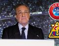 Florentino Pérez y el Real Madrid arremeten contra el Barca en la UEFA por el "caso Negreira". EFE / ARCHIVO