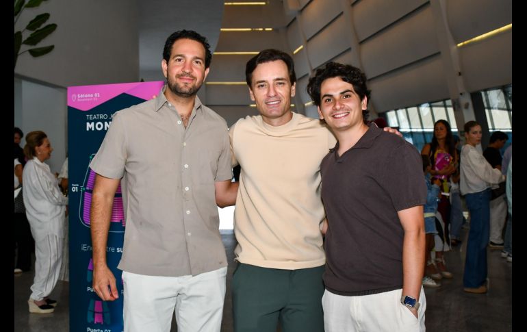 Juan Manuel Carrillo, Jesús Pablo Galguera y Luis Martínez. GENTE BIEN JALISCO / Revista del 19 de junio 2026