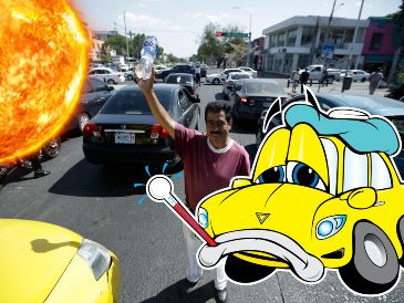 ¡Ten cuidado con las altas temperaturas! Podrían dañar tu automóvil. EL INFORMADOR / ARCHIVO