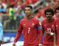 Cristiano Ronaldo debutó sin goles ante la República Democrática del Congo en su sexto Mundial. EFE / C. Ramírez