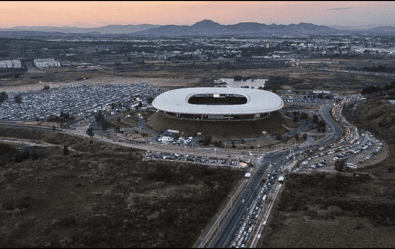 El Estadio Guadalajara se prepara para recibir a la Selección Mexicana y a la Selección de Corea del Sur el 18 de junio. EL INFORMADOR / ARCHIVO