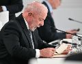 Trump afirmó el miércoles que Brasil se había vuelto "peligroso políticamente", algo que enfureció a Lula da Silva. AP/M. Ngan