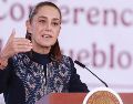 La Mandataria sostuvo que México mantiene la visión de que en España debe reconocerse la grandeza cultural mexicana. EFE/M. Guzmán